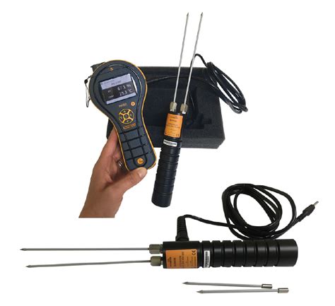 custom hand held moisture meter probes|best long probe moisture meter.